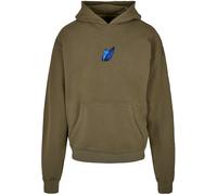 MT Upscale Sudadera 'Le Papillon' beige / zafiro / oliva / negro S EUR