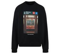 MT Upscale Sudadera 'Memory Lane' azul / marrón / rojo oscuro / negro M azul / marrón / rojo oscuro / negro