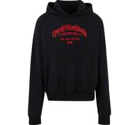 MT Upscale Sudadera 'Upscale World Wide' rojo / negro L rojo / negro