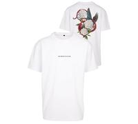 MT Upscale We Dream in Colors Oversize tee Camiseta, Blanco, M Hombres