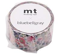 MT x Artist Series 'Bluebellgray Zinnia' washi cinta adhesiva - 1 rollo