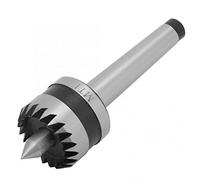 MT1/MT2 - Centro de contrapunto de rodamiento resistente de metal y madera, herramienta central de torneado de espolón de 0,01 mm, centro de torno de precisión para fresado de torno CNC (MT1)