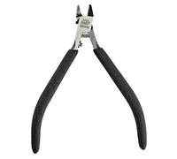 ＭＲ．ＨＯＢＢＹ＼ミスターホビー MT106 Mr. Nipper, Single-Edged, Mr. Tools, Alicates, Cortadores laterales, Herramienta para modelismo, Cuchilla de un filo, Color metálico, Negro, Acero, Silicona