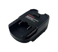 MT18AR para adaptador de batería, compatible con Ridgid y Aeg 18V | Construcción de plástico, diseño Plug and Play, coincidencia de voltaje de 18 V, portátil compacto, para contratistas y