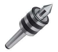 MT2 Live Center - Torno de precisión de 0.02 pulgadas, herramienta cónica central en vivo, triple rodamiento para fresado de torno CNC