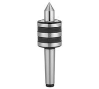 MT2 Live Revolving Center Accesorio de herramienta de torno duradero de alta precisión para tornos CNC de velocidad media Acero con rodamientos Dureza 55 60HRC Peso 506 g