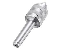 MT2 - Torno de acero de precisión CNC de 0.02 pulgadas, herramienta cónica central, triple rodamiento para fresado de torno CNC