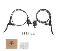MT200 MTB - Juego de frenos de disco hidráulicos para bicicleta de montaña, delantero izquierdo, 800 mm, trasero derecho, 1550 mm, freno de disco de bicicleta de montaña, 2 pistones (MT200 izquierdo