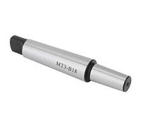 MT3-B18 Portabrocas de Mandril, Vástago de Taladro de Cola Plana Vástago de Mandril, Conector de Sujeción de Herramientas Morse Taper Extremo de Espiga