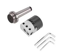 MT3 M12 Taper Collet Chuck Milling Arbor Adapter 2 pulgadas Tornio de herramientas de alta precisión de cabello de alta precisión para operaciones de la máquina CNC