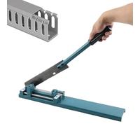 MTADSBKFP Cortador Manual para carriles DIN, Cortador de canaletas de PVC Ajustable a 45 y 90 Grados, Multicolor, 50 x 8,5 cm.