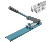 MTADSBKFP Cortador Manual para carriles DIN, Cortador de canaletas y conductos de PVC Ajustable en ángulos de 45° y 90°. Multicolor.