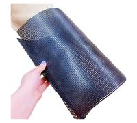 MTADSBKFP Láminas de Malla de plástico, Plastic Canvas Sheets For DIY Crafts, Black/White, 2.3mm & 3.6mm Grid(Black,50x33cm)