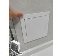 MTADSBKFP Panel de Acceso de plástico Puerta, Puerta de Acceso Cuadrada con Resorte Multicolor, Varios tamaños(White,940x940mm/37.6x37.6in)
