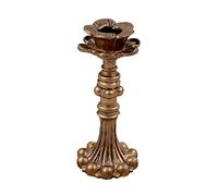 MTADSBKFP portavelas de Hierro, Royal Antique Distressed Candlestick Holders For Taper Candles Handmade 3 Shapes 1 Color(B)
