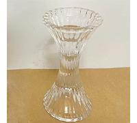 MTADSBKFP portavelas de Hierro, Simple Style Glass Candle Holder 6 pcs Multiple Sizes For Tables(E)