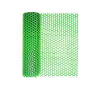 MTADSBKFP Rollo de Malla metálica de plástico, Red-valla-de-plástico-flor-jaula-para-animales-aves-perro-conejo-serpiente-barrera-jardinería-multicolor-7-tamaños(Green,50 x900cm)