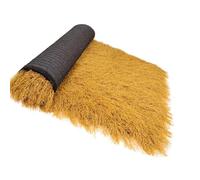 MTADSBKFP Techo de Paja Artificial, Rollos de Paja Artificial Resistentes al Agua y al Fuego, Ideales for Patios, cabañas, 1 x (1-20) m(1x10m(39.4x393.7in))