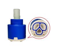 MtalNumbeor 25mm/35mm/40mm Recambio De Cartucho Cerámico Para Grifos Monomando De Cocina Y Baño (35mm)