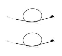 Mtanlo 2-pack Motorzone Cable de control para Craftsman modelo 917 piezas, AYP, Poulan, Weed Eater cortadora de césped, reemplaza el cable de gas Craftsman 198463, 532198463