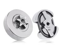 Mtanlo 3/8-6T kit de montaje de tambor de embrague de piñón de pista para Husqvarna 120 36 41 136 137 141 142 235E 240 motosierra 530047061 51 51 motosierra 53061 53 061 530061