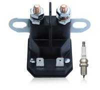 Mtanlo Electroválvula de arranque para cortacésped John Deere L100, L105, L108, L110, L111, L118, L120, L130, bujía de repuesto para OEM 725-04439 725-04439B GY22476 AUC15346 AM138 068 8 62-1211-211