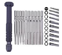 Mtanlo Juego de 10 Destornilladores para Herramientas de Ajuste de carburador con Mango de Metal, Bolsa de Transporte para Poulan Craftsman, Motor pequeño de 2 ciclos
