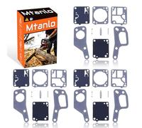 Mtanlo Juego de 3 Kit de reparación de juntas de carburador para McCulloch Mini Mac 110 120 130 140 Zama RB19 M1 M7 Repuestos de motosierra