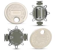 Mtanlo Juego de Medidores de Brecha de Bujía, Medidor de Brecha de Bujía,Mide y Ajusta Desviaciones de Bujía - SAE con Doble Marcado y Dimensionamiento Métrico de 0,02 a 0,1 Pulgadas y 0,5 a 2,5mm