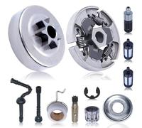 Mtanlo . Kit de bomba de aceite de piñón de tambor de embrague de 325 pulgadas para Stihl 021 023 025 MS230 MS250 Saw US, tambor de embrague de 0.325 pulgadas-7T, embrague, arandela de embrague,