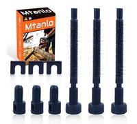 Mtanlo Lote de 3 Tensores de Cadena para Husqvarna 61 66 266 268 272 281 288 162 181 281XP Motosierras, Tornillo de Ajuste del Tensor Reemplazo de la Pieza 501537101