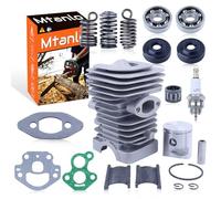 Mtanlo Pistón Cilindro 39mm Para Husqvarna 235 236 240 Motosierra, Juntas De Vela De Encendido, Kit De Pistón Cilíndrico, Rodamiento De Manivela, Sello De Aceite Rodamiento De Agujas