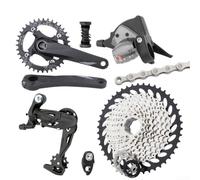 MTB 10V Monoplato 32T con Cassette 42T Aluminio MTB 10V Monoplato