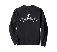 MTB Bike BMX Ciclista Cardiogram Mountainbike Bicicleta MTB Sudadera