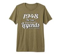 MTB Bike Ciclista Mountainbike Nacido 1948 Cumpleaños Bici Camiseta Premium