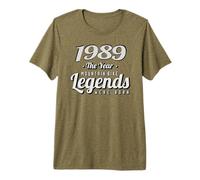 MTB Bike Ciclista Mountainbike Nacido 1989 Cumpleaños Bici Camiseta Premium