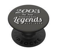 MTB Bike Ciclista Mountainbike Nacido 2003 Cumpleaños Bici PopSockets PopGrip Adhesivo