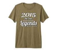 MTB Bike Ciclista Mountainbike Nacido 2015 Cumpleaños Bici Camiseta Premium