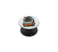 MTB-Bike Mountain-Bike Raccoon Bici de montaña Btt Bicicleta PopSockets PopGrip Adhesivo