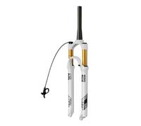 Mtb Horquilla Horquilla delantera for bicicleta, recorrido de 120 mm, horquilla de aire de aleación de magnesio, absorción de impactos ultraligera, suspensión de freno de disco de 26, 27,5 y 29 pulgad