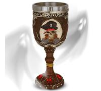 mtb more energy Cáliz Captain's Brew - Imitación a Madera con un cráneo del Pirata - bucaneros fantasía fantástico Caribe