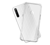 mtb more energy® Funda Crystal Armor para Realme 6i (6.5'') - Tapa Dura & Bordes Suaves - Esquinas reforzadas - Carcasa Anti Shock Cover Case Estuche