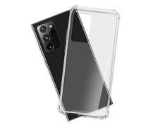 mtb more energy® Funda Crystal Armor para Samsung Galaxy Note 20 Ultra (SM-N985, 6.9'') - Tapa Dura & Bordes Suaves - Esquinas reforzadas - Carcasa Anti Shock Cover Case Estuche