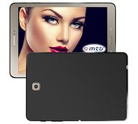mtb more energy® Funda para Samsung Galaxy Tab A 10.1 2019 (SM-T510, T515) - Negro (Opaco) - Soft Touch - Gel TPU Silicona Carcasa Suave Cascara