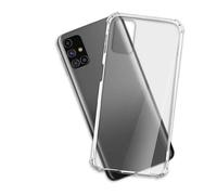 mtb more energy® Funda Soft Armor para Samsung Galaxy M31s (SM-M317, 6.5'') - Esquinas reforzadas - 1.5mm TPU - Carcasa Anti Shock Cover Case Estuche