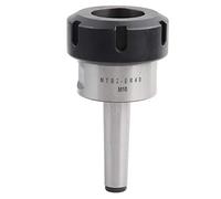 MTB2 ER40 M10 Collet Chuck Suportador Morse Taper Mt2 Soporte de vástago CNC TORTHE Silver Black