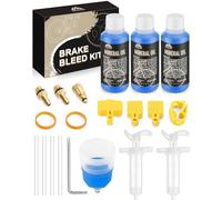 mtbtour Kit Purgado Frenos para MAGURA Gama de Frenos de Disco Hidráulicos, Kit Purgado Frenos Incluye 180 ml de Líquido de Frenos Mineral y Adaptador Metálico