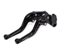 MTCRIGHTER Maneta de freno corta Maneta de embrague compatible con KTM 690 Duke/SMC/SMCR/Enduro R 2014-2021, Aleación de aluminio CNC hecha (Black)