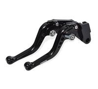 MTCRIGHTER Maneta de freno corta Maneta de embrague compatible con Triumph 675 Street Triple 2008-2016, Aleación de aluminio CNC hecha (Titanium)
