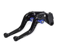 MTCRIGHTER Maneta de freno corta Maneta de embrague compatible con YAMAHA MT-09 MT-09SP 2021-2023, Aleación de aluminio CNC hecha (Blue)